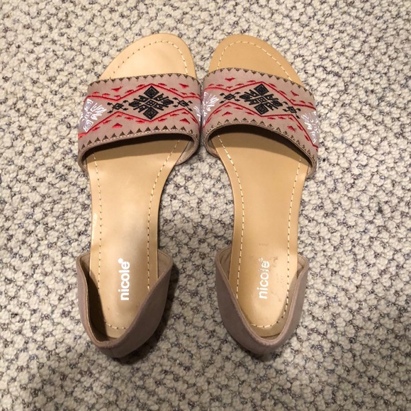 Nicole Shoes - Tribal sandals